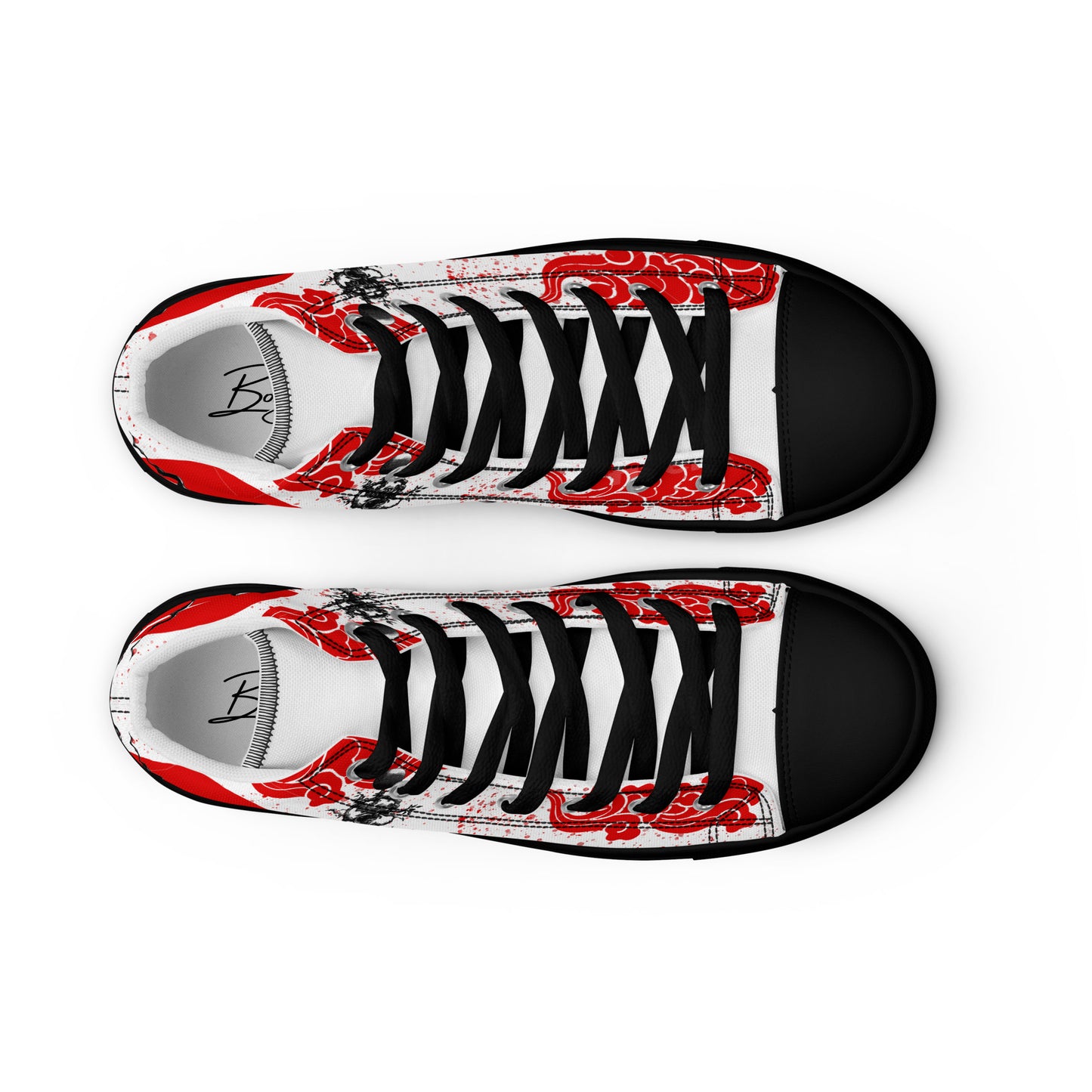 Sun Wukong high top canvas shoes