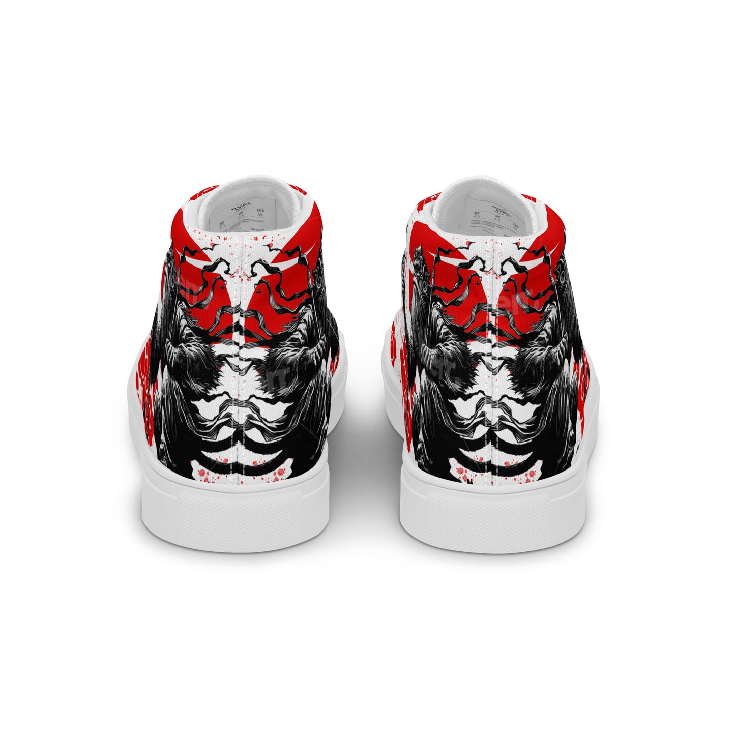 Sun Wukong high top canvas shoes
