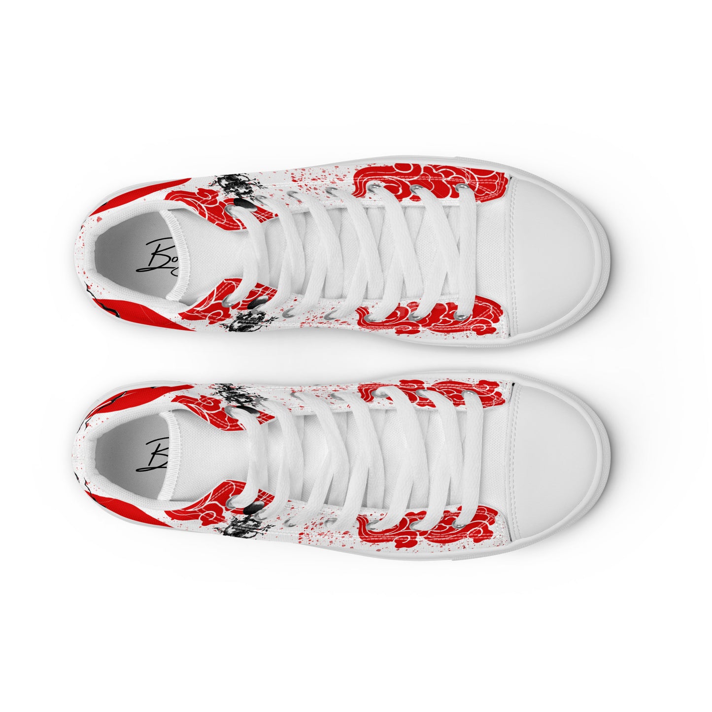 Sun Wukong high top canvas shoes