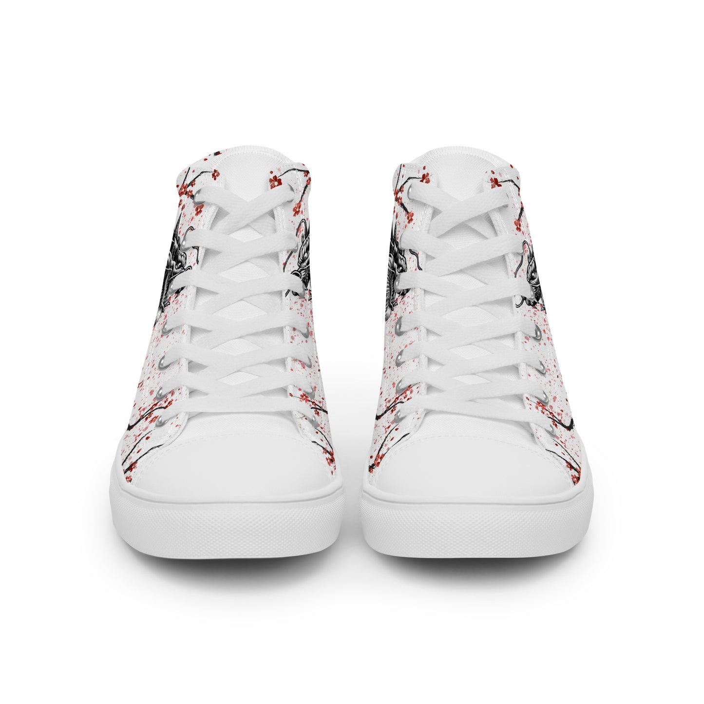 Dragon high top canvas shoes